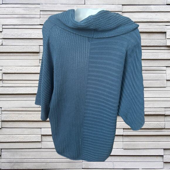 Style & Co. Dark Teal S/S Sweater Sz. L - Picture 4 of 5